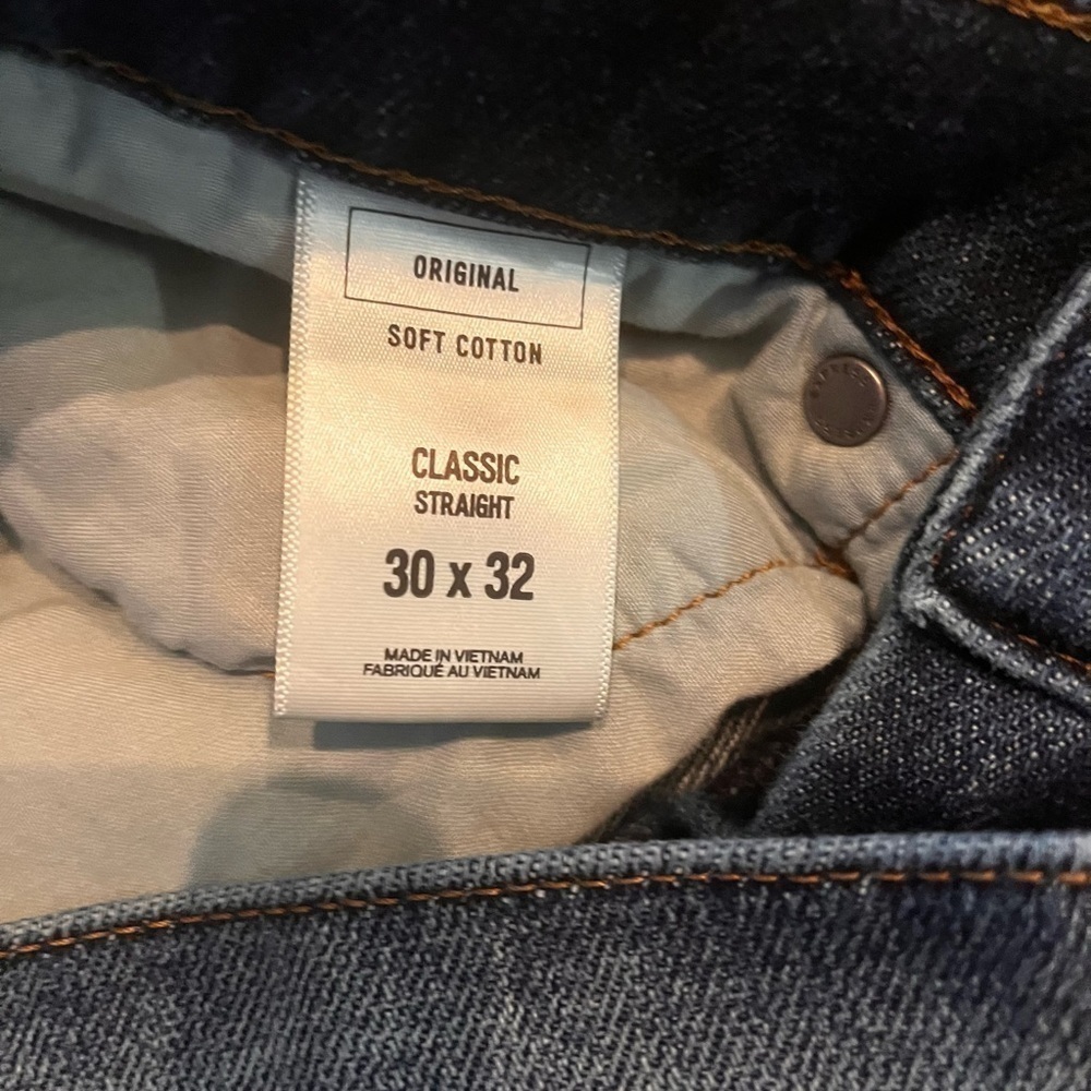 EXPRESS CLASSIC STRAIGHT JEANS - Picture 12 of 12
